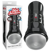 PDX Wet Pussies - Super Slide & Glide XXL - Clear Stroker Masturbator